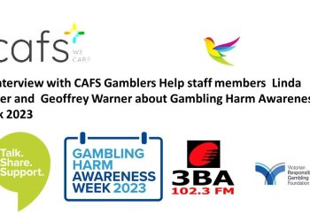 3BA Interviews CAFS for Gambling Harm Awareness Week 2023