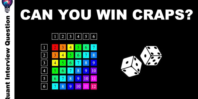 Challenging the Casino: Winning Strategies for Craps | Quant Interview Questions