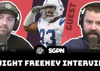 Interview with Dwight Freeney on the Sports Gambling Podcast