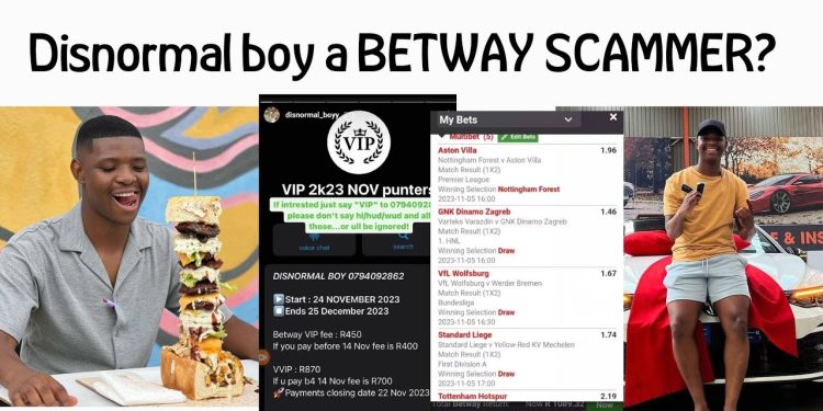 Is Disnormal Boy a Scammer on Betway? #betway #scammer #disnormalboy #gambling