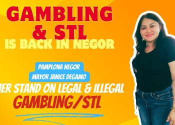 Janice Degamo, Mayor of Pamplona, voices worries about gambling in Negros Oriental