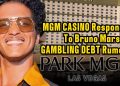 MGM Casino Addresses Rumors of Bruno Mars’ $50 Million Gambling Debt – A Must-Watch Response