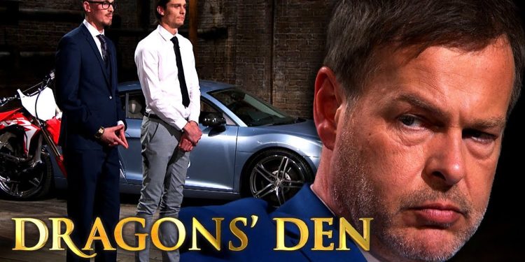 Peter faces a moral dilemma when approached by two gambling businessmen on Dragons’ Den.