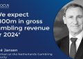 René Jansen of the Netherlands Gambling Authority predicts €800m in gross gambling revenue for 2024