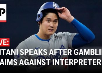 Shohei Ohtani addresses theft and gambling allegations involving interpreter at press conference (Live coverage)