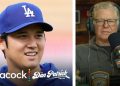 Shohei Ohtani aggressively denies gambling accusations on the Dan Patrick Show on NBC Sports